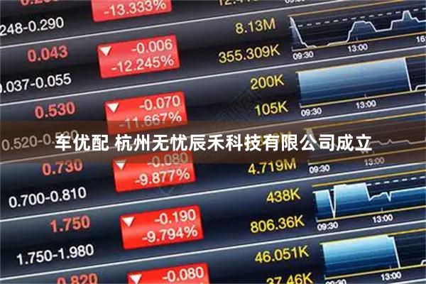 车优配 杭州无忧辰禾科技有限公司成立